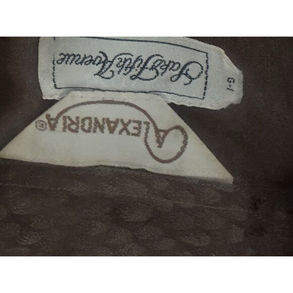 Alexandra Saks 5th 10 Vintage Satin Blouse Top - Picture 2 of 5